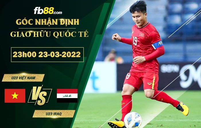 Fb88 soi kèo trận đấu U23 Viet Nam vs U23 Iraq