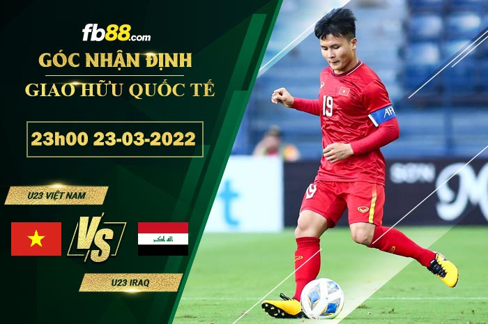 Fb88 soi kèo trận đấu U23 Viet Nam vs U23 Iraq