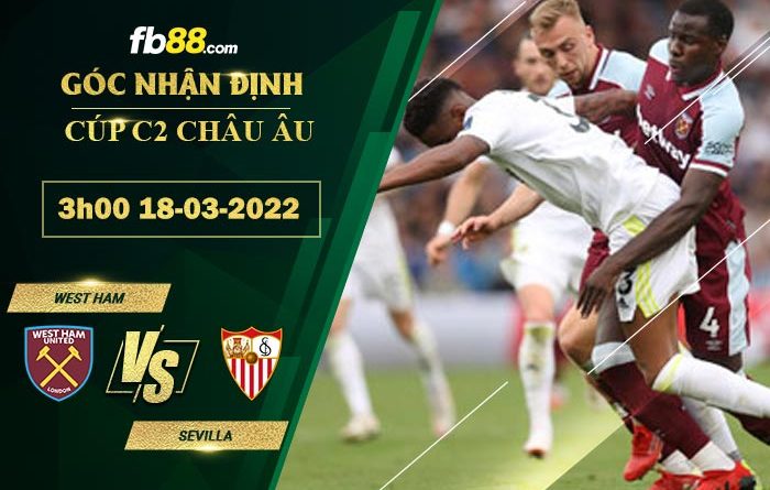 Fb88 soi kèo trận đấu West Ham vs Sevilla