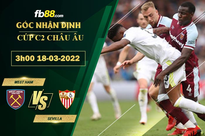 Fb88 soi kèo trận đấu West Ham vs Sevilla