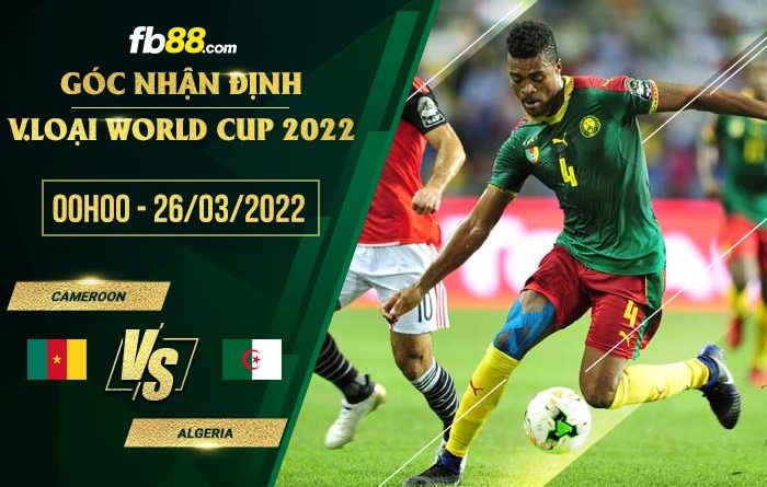 fb88 tỷ lệ kèo nhà cái Cameroon vs Algeria