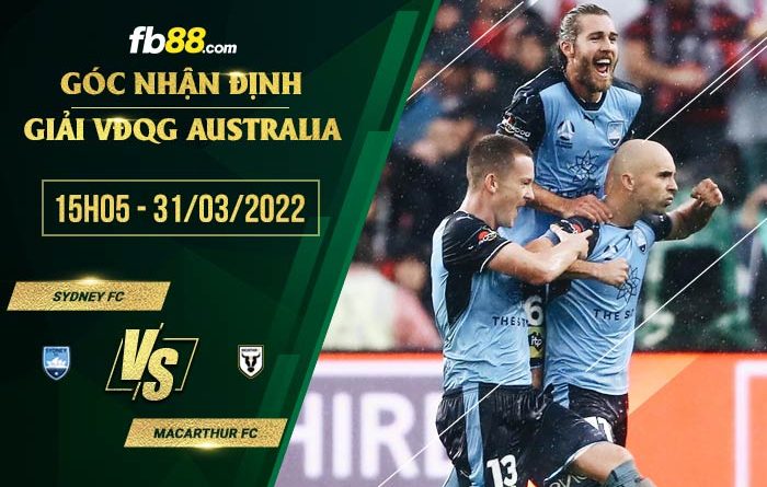 fb88 tỷ lệ kèo nhà cái Sydney FC vs Macarthur FC