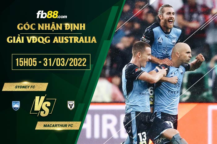 fb88 tỷ lệ kèo nhà cái Sydney FC vs Macarthur FC