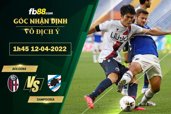 Fb88 soi kèo trận đấu Bologna vs Sampdoria