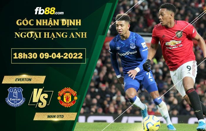 Fb88 soi kèo trận đấu Everton vs Man Utd