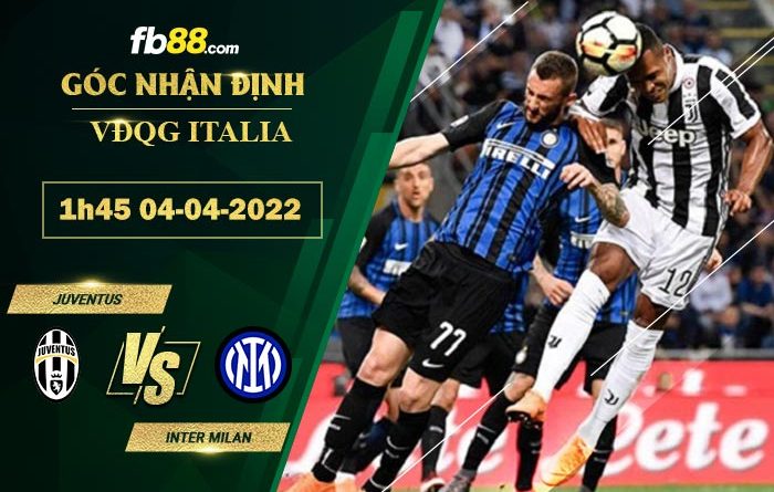 Fb88 soi kèo trận đấu Juventus vs Inter Milan