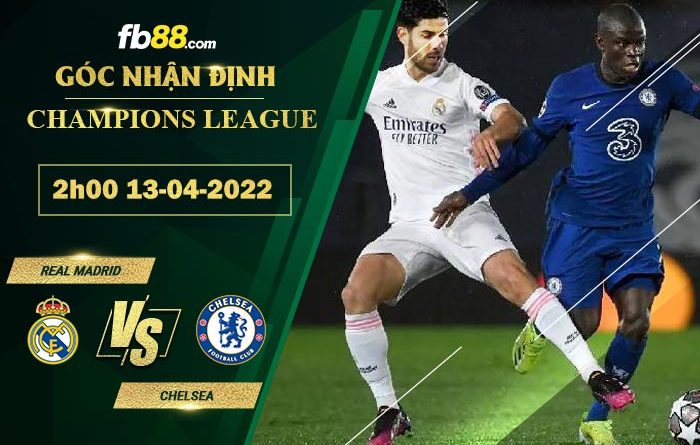 Fb88 soi kèo trận đấu Real Madrid vs Chelsea