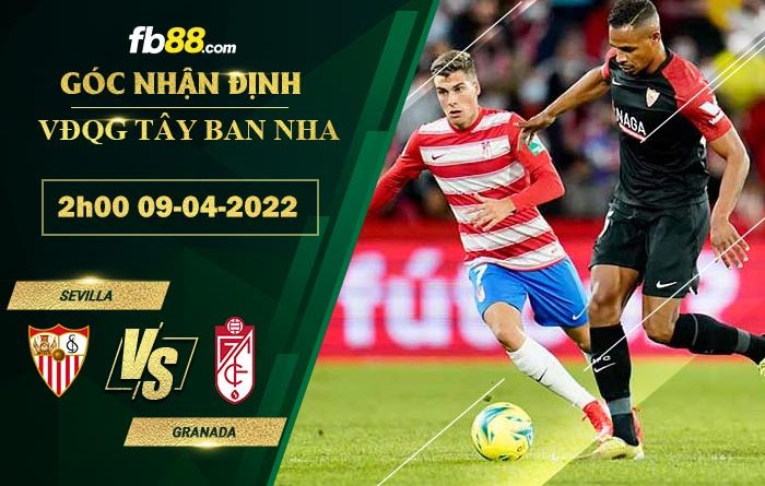 Fb88 soi kèo trận đấu Sevilla vs Granada