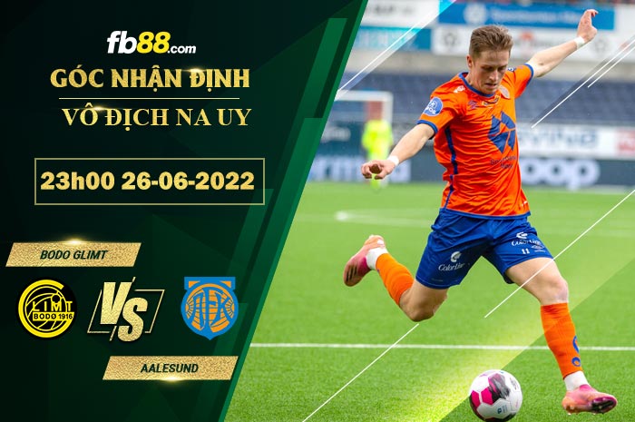 Fb88 soi kèo trận đấu Bodo Glimt vs Aalesund