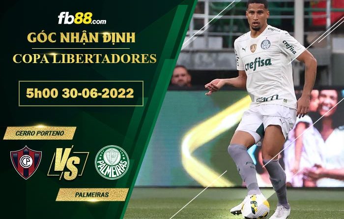 Fb88 soi kèo trận đấu Cerro Porteno vs Palmeiras