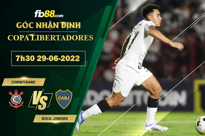 Fb88 soi kèo trận đấu Corinthians vs Boca Juniors