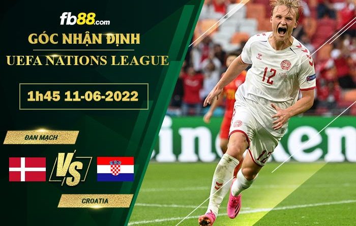 Fb88 soi kèo trận đấu Đan Mạch vs Croatia