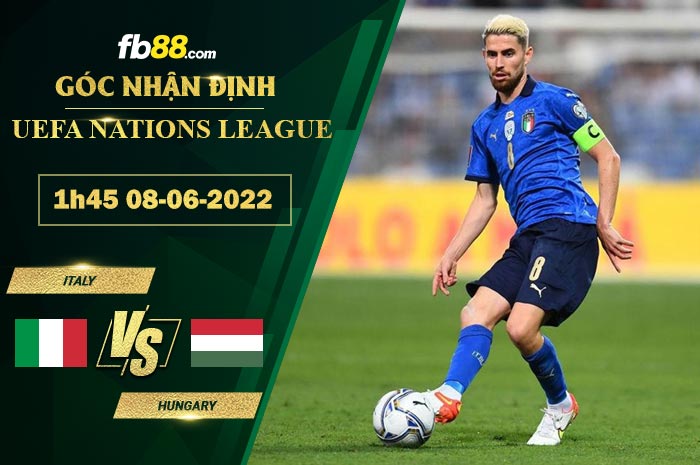 Fb88 soi kèo trận đấu Italy vs Hungary