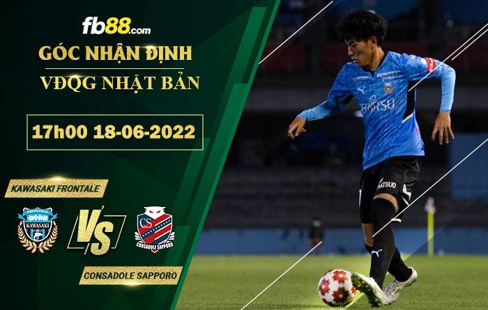 Fb88 soi kèo trận đấu Kawasaki Frontale vs Consadole Sapporo