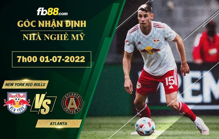 Fb88 soi kèo trận đấu New York Red Bulls vs Atlanta