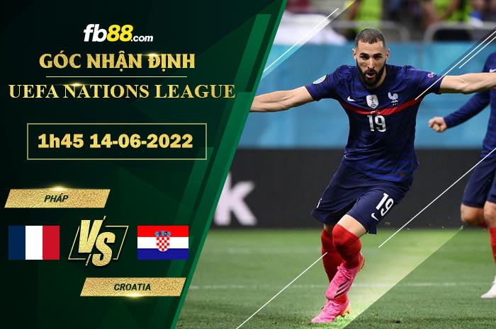 Fb88 soi kèo trận đấu Pháp vs Croatia