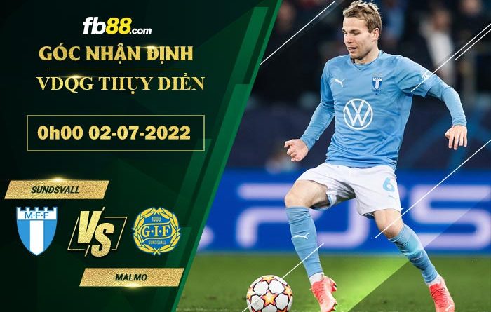 Fb88 soi kèo trận đấu Sundsvall vs Malmo