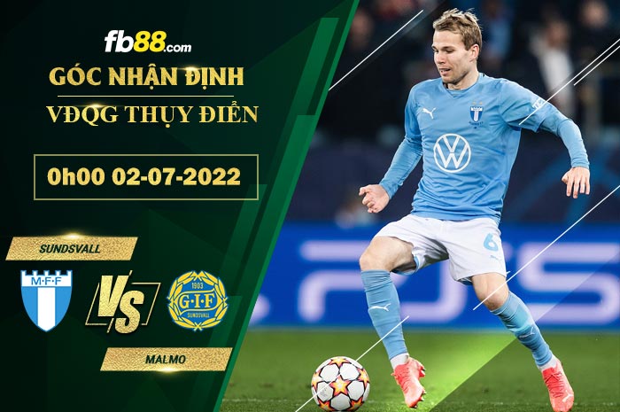 Fb88 soi kèo trận đấu Sundsvall vs Malmo