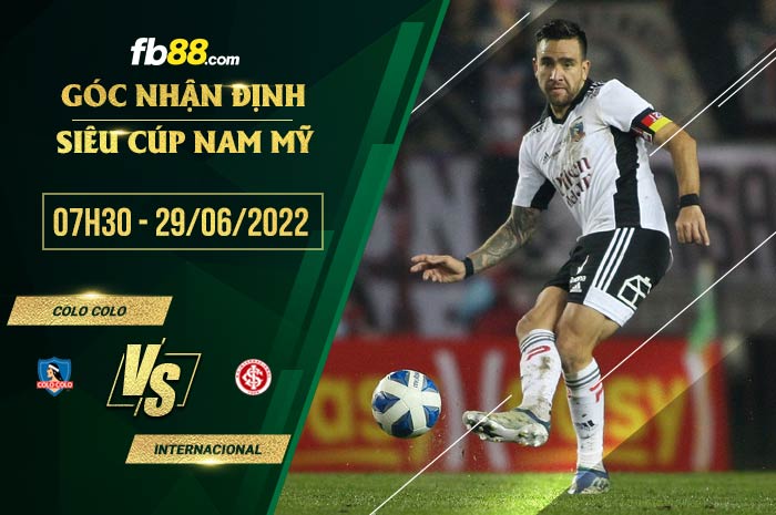 fb88 tỷ lệ kèo nhà cái Colo Colo vs Internacional