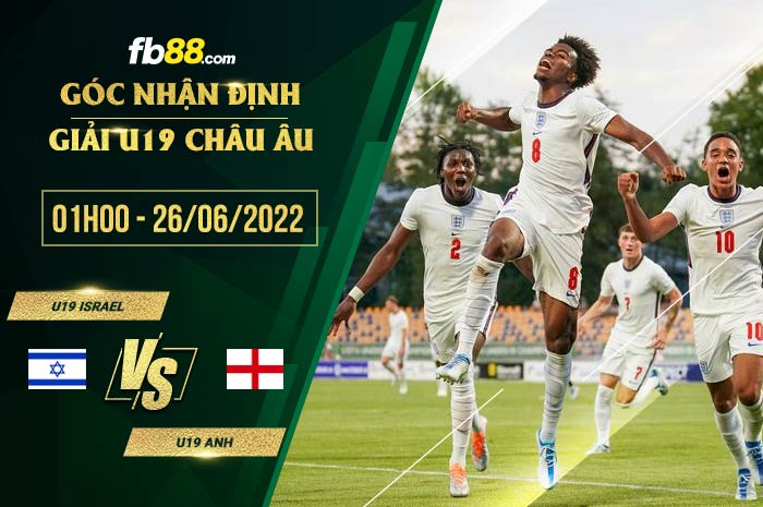 fb88 tỷ lệ kèo nhà cái U19 Israel vs U19 Anh