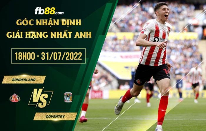 fb88 soi kèo Sunderland vs Coventry