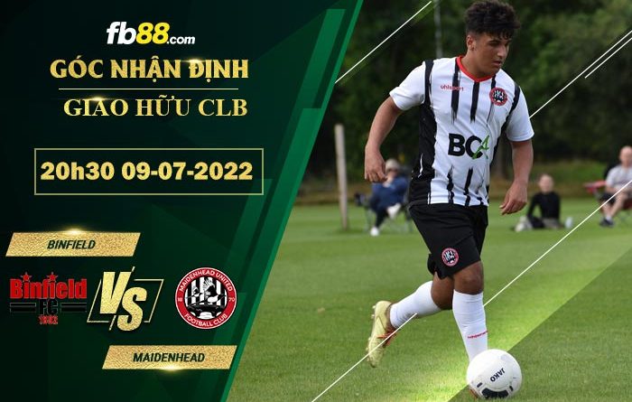 Fb88 soi kèo trận đấu Binfield vs Manindehead United