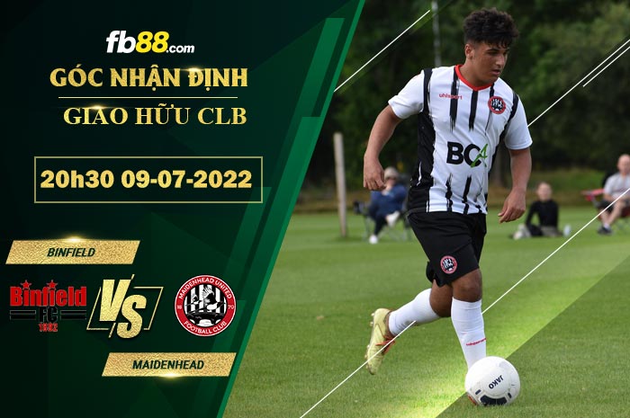 Fb88 soi kèo trận đấu Binfield vs Manindehead United