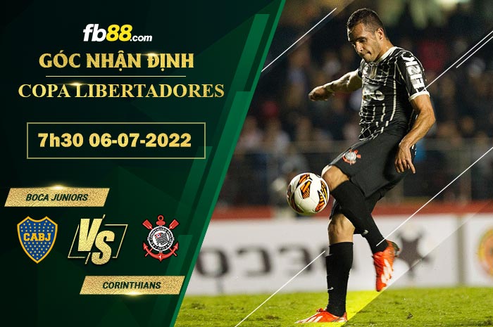 Fb88 soi kèo trận đấu Boca Juniors vs Corinthians