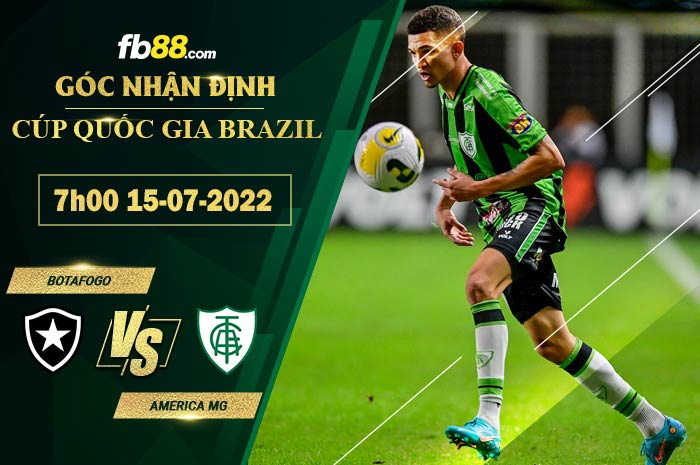 Fb88 soi kèo trận đấu Botafogo vs America MG