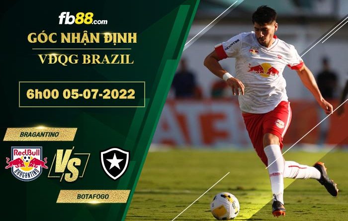 Fb88 soi kèo trận đấu Bragantino vs Botafogo