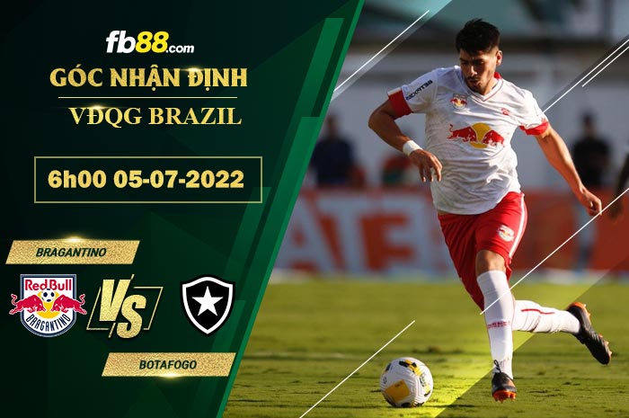 Fb88 soi kèo trận đấu Bragantino vs Botafogo