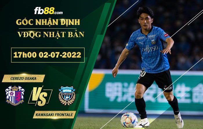 Fb88 soi kèo trận đấu Cerezo Osaka vs Kawasaki Frontale