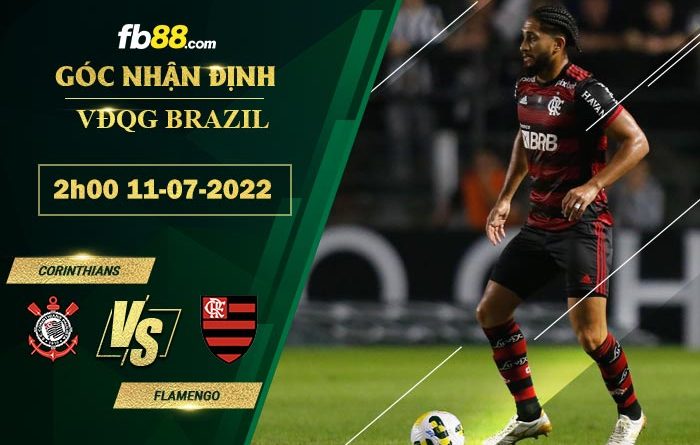 Fb88 soi kèo trận đấu Corinthians vs Flamengo