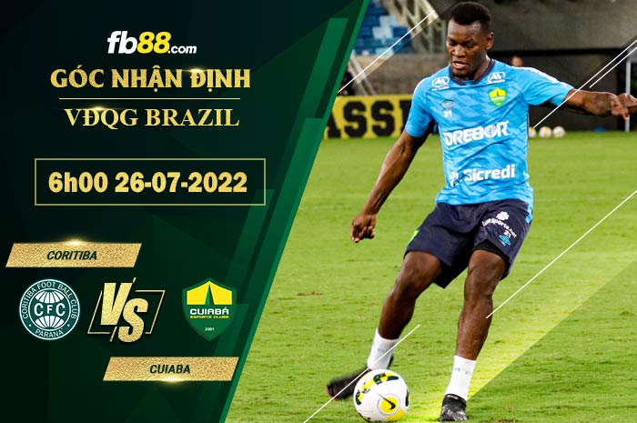 Fb88 soi kèo trận đấu Coritiba vs Cuiaba