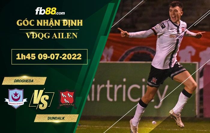 Fb88 soi kèo trận đấu Drogheda vs Dundalk