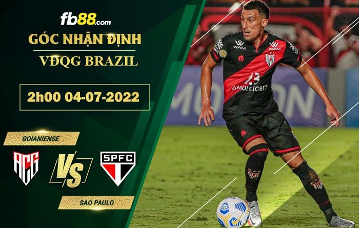 Fb88 soi kèo trận đấu Goianiense vs Sao Paulo