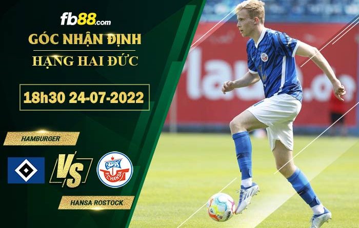 Fb88 soi kèo trận đấu Hamburger vs Hansa Rostock