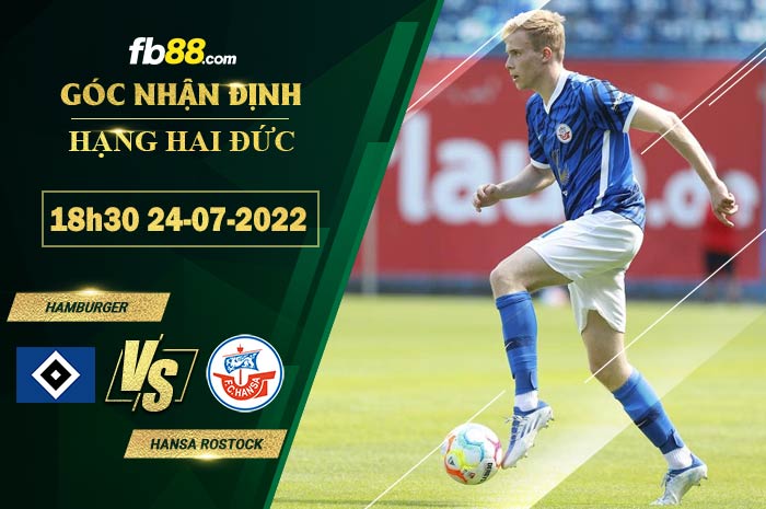 Fb88 soi kèo trận đấu Hamburger vs Hansa Rostock