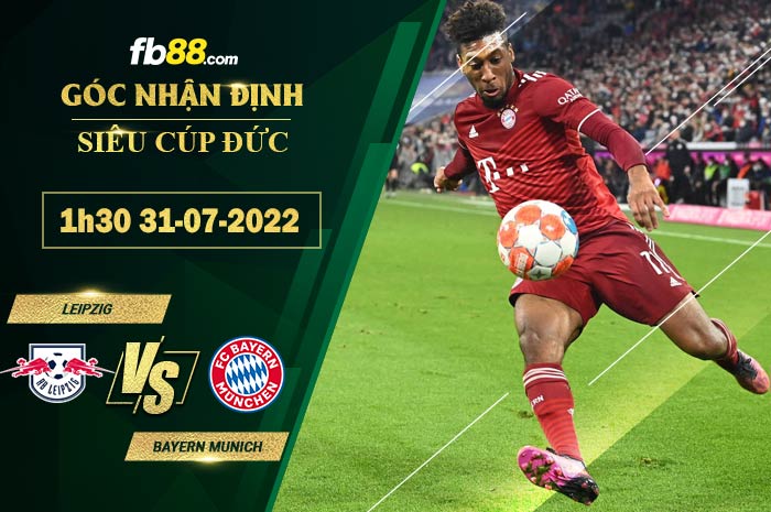 Fb88 soi kèo trận đấu Leipzig vs Bayern Munich