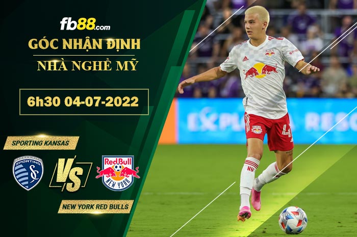 Fb88 soi kèo trận đấu Sporting Kansas vs New York Red Bulls