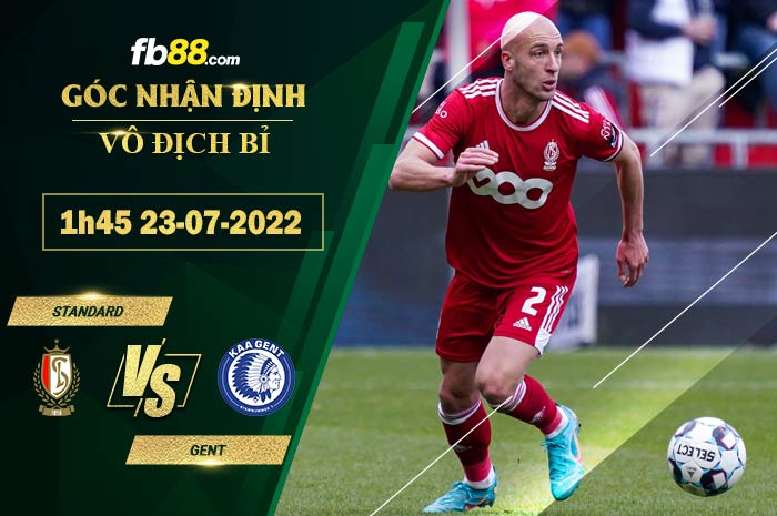 Fb88 soi kèo trận đấu Standard vs Gent