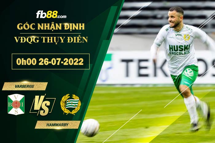 Fb88 soi kèo trận đấu Varbergs vs Hammarby