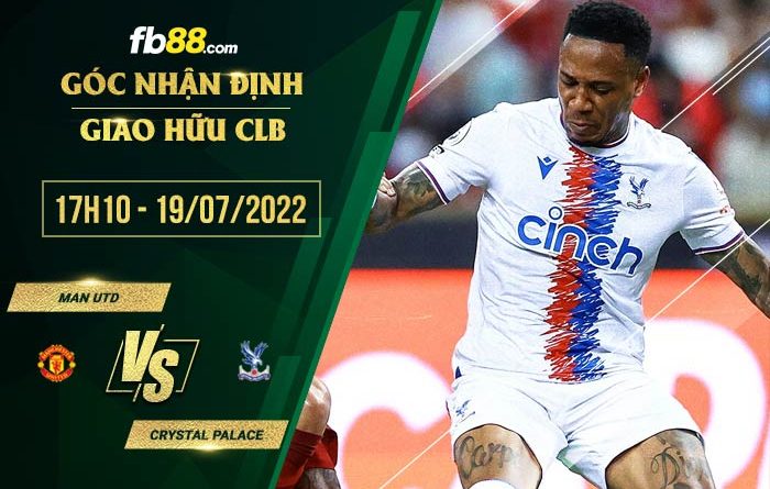 fb88 tỷ lệ kèo nhà cái Man Utd vs Crystal Palace