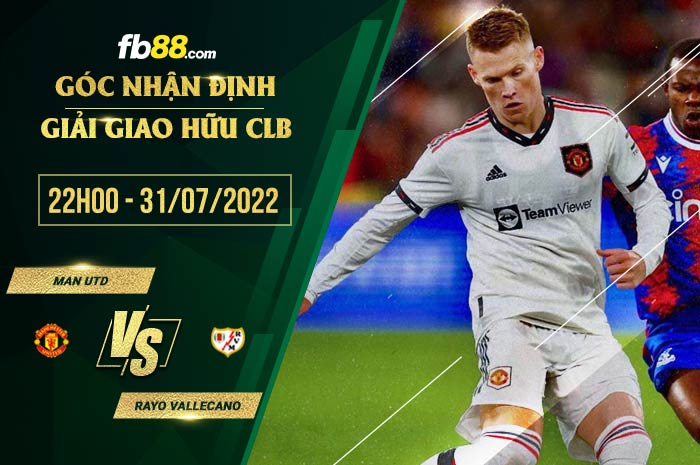 fb88 tỷ lệ kèo nhà cái Man Utd vs Rayo Vallecano