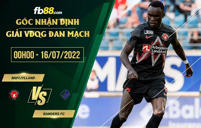 fb88 tỷ lệ kèo nhà cái Midtjylland vs Randers FC