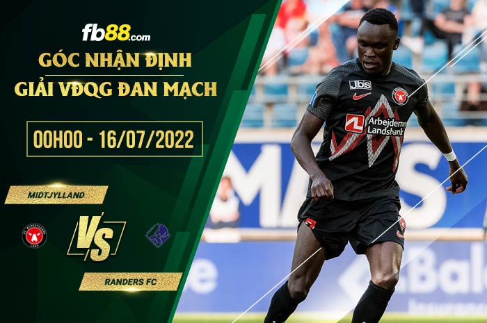 fb88 tỷ lệ kèo nhà cái Midtjylland vs Randers FC