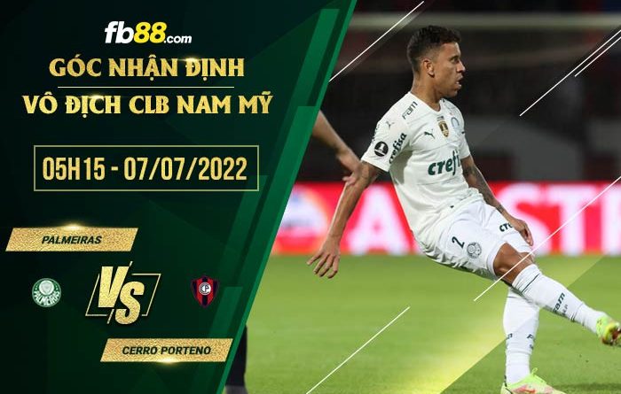 fb88 tỷ lệ kèo nhà cái Palmeiras vs Cerro Porteno