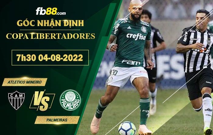 Fb88 soi kèo trận đấu Atletico Mineirovs Palmeiras