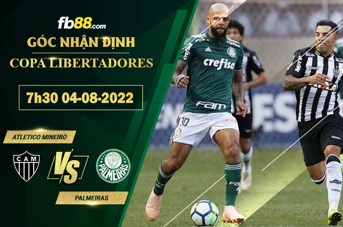 Fb88 soi kèo trận đấu Atletico Mineirovs Palmeiras