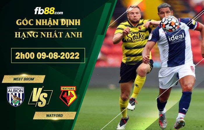 Fb88 soi kèo trận đấu West Brom vs Watford